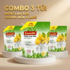 Nước Lau Sàn Soonmi 3kg Dạng Túi - Sạch Bóng, Khử Khuẩn, Thơm Mát | Siêu Tiết Kiệm MK