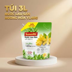 Nước Lau Sàn Soonmi 3kg Dạng Túi - Sạch Bóng, Khử Khuẩn, Thơm Mát | Siêu Tiết Kiệm MK