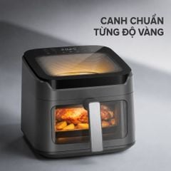 Nồi chiên không dầu Mishio MK473 7L - Quan sát món ngon qua cửa kính