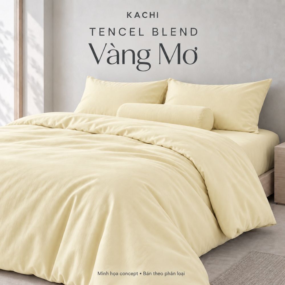 Bộ chăn ga gối Kachi Tencel Blend – hình ảnh chi tiết 19