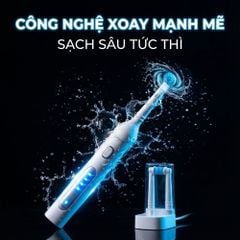 Bàn Chải Điện Đầu Xoay Tròn Kachi MK361