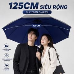 Ô Che Mưa Cỡ Lớn MK416 – Dù Cao Cấp Gập Gọn, Tự Động, Chống Gió Lật, Chống Tia UV