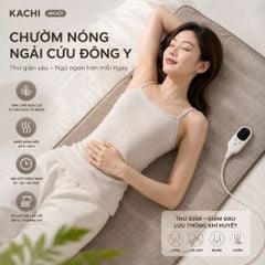 Thảm Chườm Nóng Ngải Cứu Đông Y Kachi MK421 - Giảm Đau Lưng, Vai Gáy Nhanh Chóng Tại Nhà