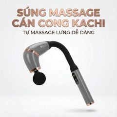 Gậy Massage Kachi MK405 – Súng Massage Cầm Tay Có Tay Nối Dài, Thư Giãn Sâu Từng Nhóm Cơ