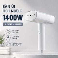 Bàn ủi hơi nước cầm tay Kachi MK464 1400W | Ủi nhanh, nhỏ gọn