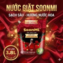Nước giặt hương nước hoa Soonmi túi lớn 3.8L MK