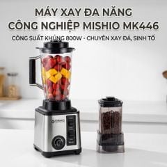 Máy Xay Sinh Tố Công Nghiệp Đa Năng Mishio MK446 (3.0L) - Công Suất 800W