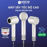  Máy Sấy Tóc Tốc Độ Cao Kachi MK429 ION (110.000 vòng/phút) - Sấy Nhanh, Chăm Sóc Tóc Ion Âm, Kiểm Soát Nhiệt NTC 