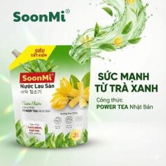 Nước Lau Sàn Soonmi 3kg Dạng Túi - Sạch Bóng, Khử Khuẩn, Thơm Mát | Siêu Tiết Kiệm MK