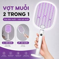 Vợt Bắt Muỗi Tự Động Kachi MK462 – Tích Hợp Đèn Bắt Muỗi, Màn Hình LED Thông Minh