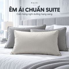 Ruột Gối Cao Cấp Kachi 50x70 – Microfiber & Memory Foam MK481 MK482 MK483