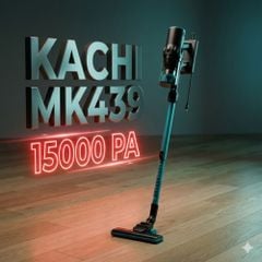 Máy Hút Bụi Cầm Tay Kachi MK439 – Lực Hút Mạnh 15.000Pa, Gọn Nhẹ, Hiệu Quả Tối Ưu
