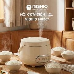 Nồi cơm điện 1.2L Mishio MK387