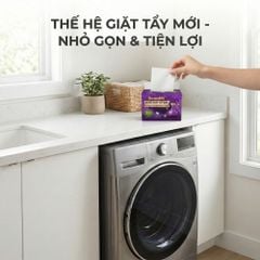 Nước Giặt Cô Đặc SoonMi Hương Lavender - Công Nghệ Giặt Tẩy Thế Hệ Mới (Hộp 30 Tờ) MK