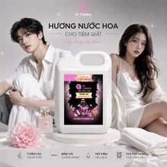 Nước xả Dr Cleany 10KG (Đen) - Lưu Hương Lâu, Mềm Vải | Chuyên Dụng Giặt Ủi MK