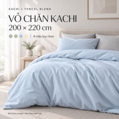 Vỏ chăn Kachi Tencel Blend 200 × 220 cm MK479 – 4 màu tùy chọn