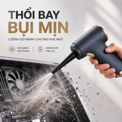 Máy Thổi Bụi vệ sinh Không Dây Kachi MK367 kèm phụ kiện hút bụi