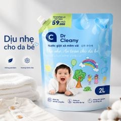 Nước Giặt Cho Bé Dr. Cleany 2kg - Dịu Nhẹ, An Toàn Cho Da Nhạy Cảm | Công Nghệ Hàn Quốc MK