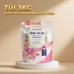 Nước Xả Soonmi 3kg: Bí Quyết Quần Áo Mềm Mại, Ngát Hương Suốt 3 Tuần MK