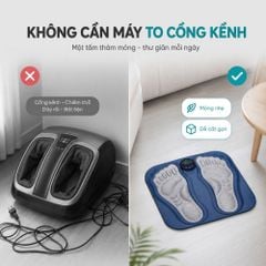 Thảm Massage Chân Xung Điện Kachi MK424 Pin Sạc - Giảm Đau Mỏi, Cải Thiện Tuần Hoàn Máu