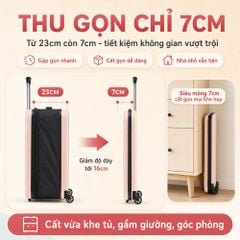 Vali Du Lịch Xếp Gọn MK356 24 Inch – Gọn Khi Cất, Tiện Khi Đi