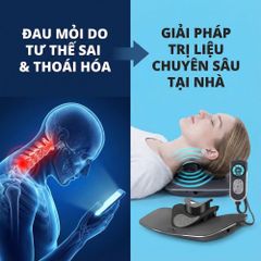 Máy Trị Liệu Cổ Vai Gáy Kachi MK426 - Giải Pháp Giảm Đau Mỏi, Phục Hồi Cột Sống Cổ Tại Nhà