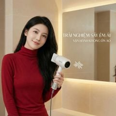 Máy Sấy Tóc Tốc Độ Cao Kachi ION (110.000 vòng/phút) - Sấy Nhanh, Chăm Sóc Tóc Ion Âm, Kiểm Soát Nhiệt NTC