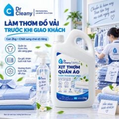 Nước xịt thơm quần áo Dr Cleany 2kg cho tiệm giặt