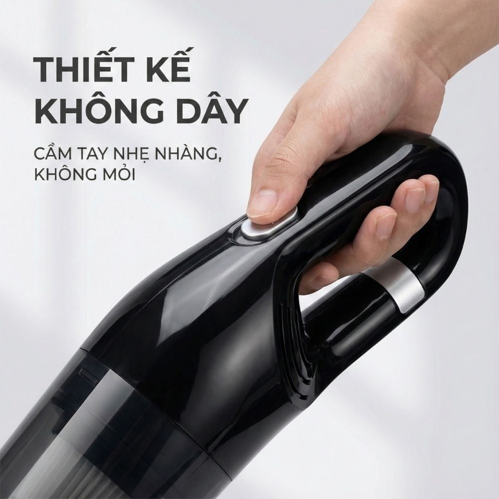 Máy Hút Bụi Không Dây Kachi Mk364 pin 3600mAh