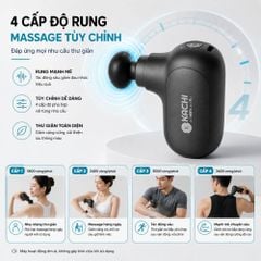 Máy massage mini KACHI MK453 - Kèm đầu massage mặt chuyên dụng