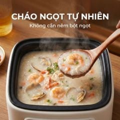 Nồi lẩu hấp thủy nhiệt Mishio MK382 khay hấp inox 304