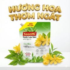 Nước Lau Sàn Soonmi 3kg Dạng Túi - Sạch Bóng, Khử Khuẩn, Thơm Mát | Siêu Tiết Kiệm MK