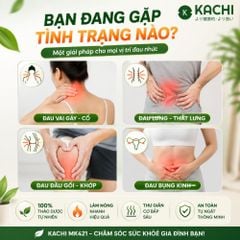 Thảm Chườm Nóng Ngải Cứu Đông Y Kachi MK421 - Giảm Đau Lưng, Vai Gáy Nhanh Chóng Tại Nhà