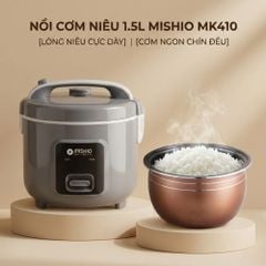 Nồi Cơm Điện Lòng Niêu Mishio MK410 – Dung tích 1 Lít 5