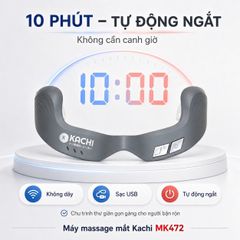 Máy Massage Mắt Kachi MK472: Giải Pháp Công Nghệ Đánh Bay Quầng Thâm và Ánh Sáng Đỏ Tăng Sinh Collagen