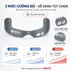 Máy Massage Mắt Kachi MK472: Giải Pháp Công Nghệ Đánh Bay Quầng Thâm và Ánh Sáng Đỏ Tăng Sinh Collagen