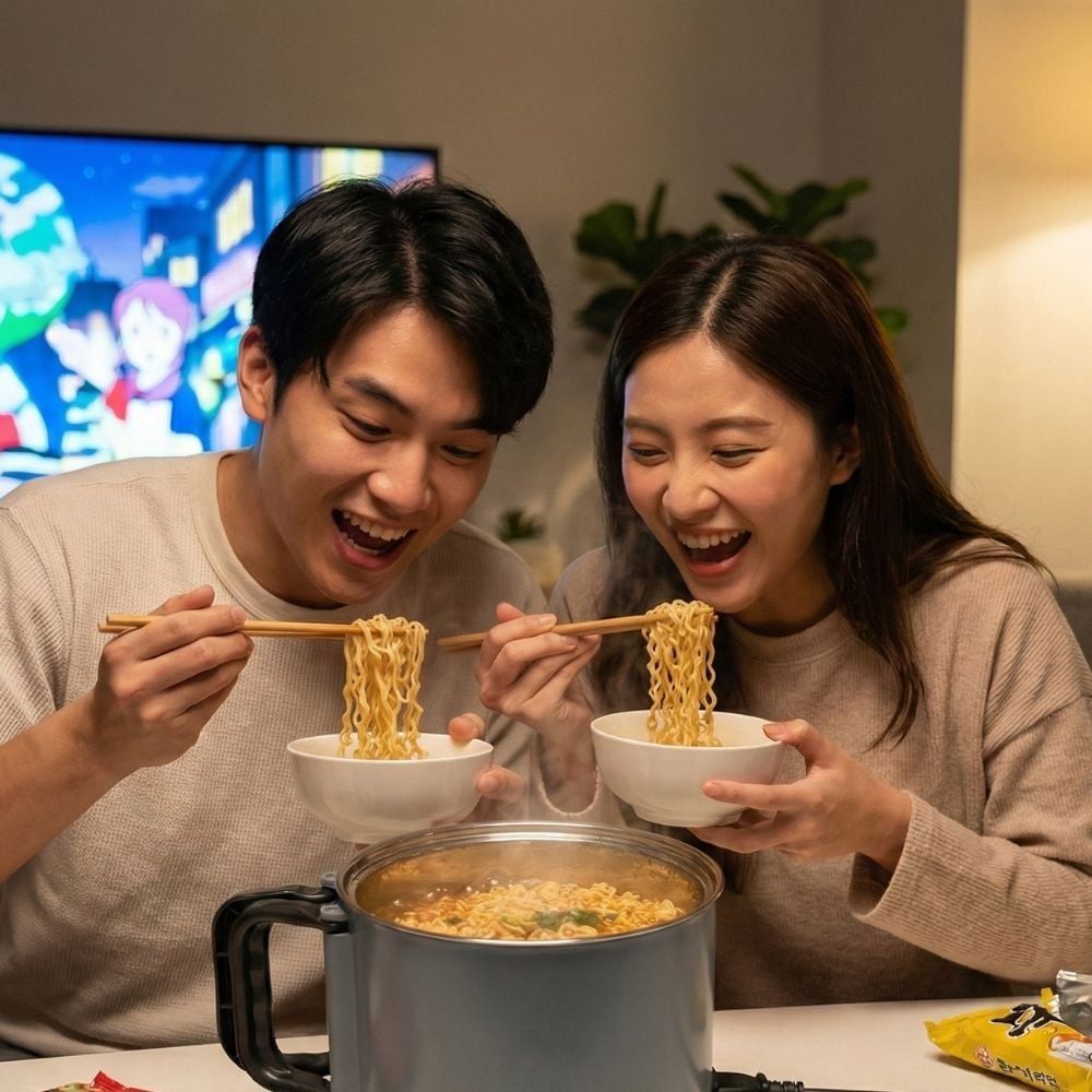 Nồi Lẩu Điện Mini 1.5L Mishio MK392 600W lòng nồi inox 304 không gỉ sét