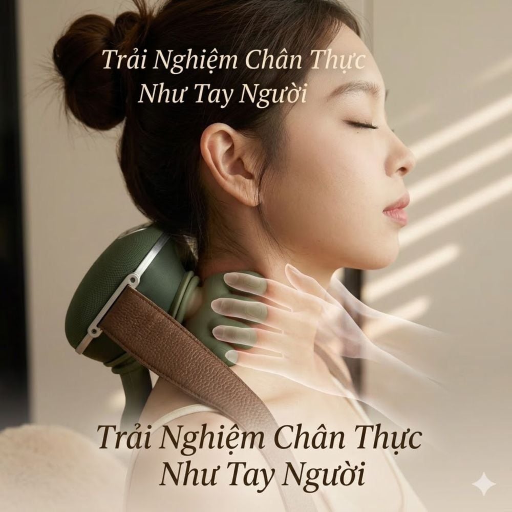 Máy Massage Cổ Vai Gáy Kachi MK449 - Giải Pháp Thư Giãn Hoàn Hảo