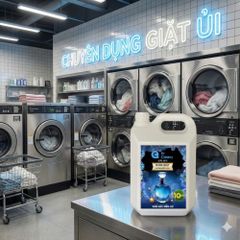 Nước giặt Dr. Cleany 10KG (Xanh) - Chuyên dụng giặt ủi, Sạch sâu MK