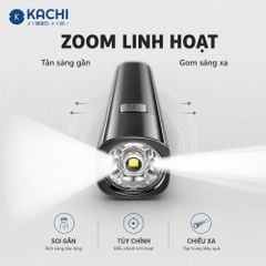 Đèn Pin Sạc Đa Năng Kachi MK425: Soi Rọi Mọi Hành Trình, Bừng Sáng Mọi Cuộc Vui