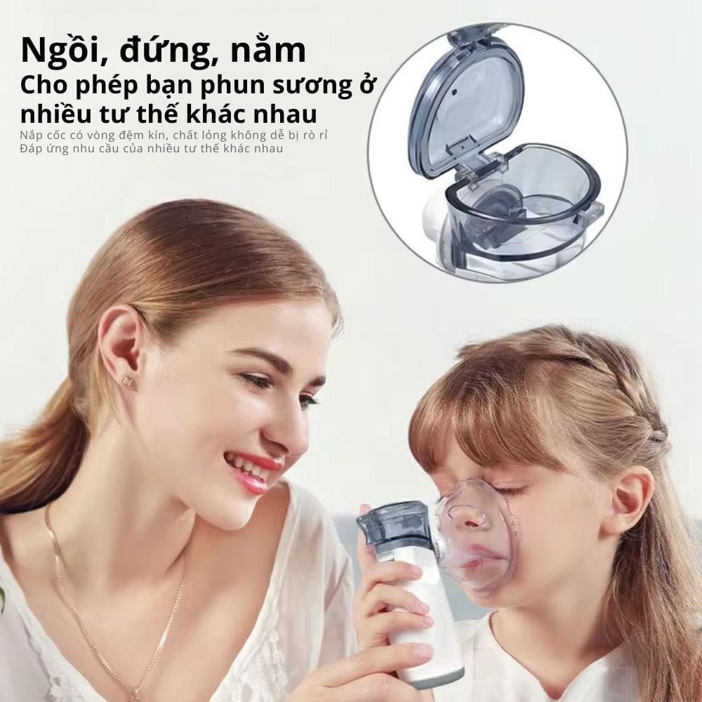 Máy Xông Khí Dung Cầm Tay Kachi YS35: Giải Pháp Hô Hấp Linh Hoạt Mọi Lúc, Mọi Nơi