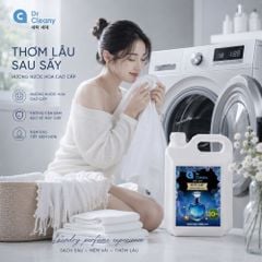 Nước giặt Dr. Cleany 10KG (Xanh) - Chuyên dụng giặt ủi, Sạch sâu MK