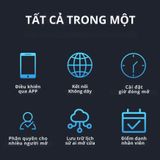  Khóa Cửa Thông Minh Kachi MK45 cho cửa không có khung như cửa kính, cửa gỗ trượt – Mở Khóa App + Vân tay + Chìa khóa + Thẻ từ + Mã số 