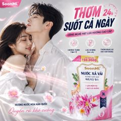 Nước Xả Soonmi 3kg: Bí Quyết Quần Áo Mềm Mại, Ngát Hương Suốt 3 Tuần MK