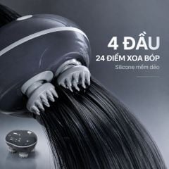 Máy Massage Đầu Kachi MK465 Chuẩn Chống Nước IPX7 – Giải Pháp Gội Đầu Dưỡng Sinh & Thư Giãn Da Đầu Tại Nhà