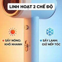 Máy sấy tóc nóng lạnh Kachi MK404 – Nhỏ gọn, thời trang, sấy tóc nhanh chóng