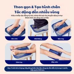 Thảm Massage Chân Xung Điện Kachi MK424 Pin Sạc - Giảm Đau Mỏi, Cải Thiện Tuần Hoàn Máu