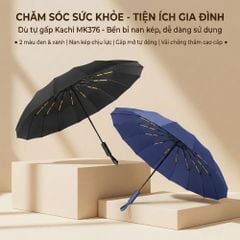 Dù tự gấp gọn 24 nan rộng 110cm Kachi chống UV MK376