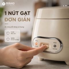 Nồi cơm điện 1.2L Mishio MK387