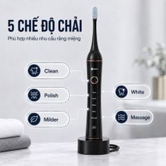 Bàn chải điện Kachi MK455 rung sóng âm dòng cao cấp